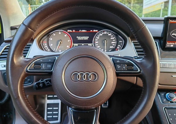 Audi S8 cena 104900 przebieg: 241000, rok produkcji 2013 z Płock małe 742